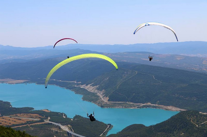 Cuarta entrega de la Liga Norte de Parapente en Arangoiti.